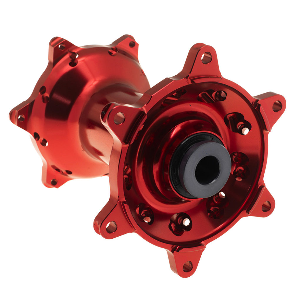 HUB FRONT YZF450 RED 2015